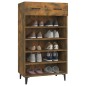 vidaXL Schuhschrank Räuchereiche 60x35x105 cm Holzwerkstoff vidaXL Schuhschrank Räuchereiche 60x35x105 cm Holzwerkstoff