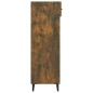 vidaXL Schuhschrank Räuchereiche 60x35x105 cm Holzwerkstoff vidaXL Schuhschrank Räuchereiche 60x35x105 cm Holzwerkstoff