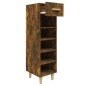 vidaXL Schuhschrank Räuchereiche 30x35x105 cm Holzwerkstoff vidaXL Schuhschrank Räuchereiche 30x35x105 cm Holzwerkstoff