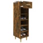 vidaXL Schuhschrank Räuchereiche 30x35x105 cm Holzwerkstoff vidaXL Schuhschrank Räuchereiche 30x35x105 cm Holzwerkstoff