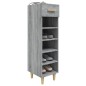 vidaXL Schuhschrank Grau Sonoma 30x35x105 cm Holzwerkstoff vidaXL Schuhschrank Grau Sonoma 30x35x105 cm Holzwerkstoff