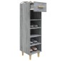 vidaXL Schuhschrank Grau Sonoma 30x35x105 cm Holzwerkstoff vidaXL Schuhschrank Grau Sonoma 30x35x105 cm Holzwerkstoff