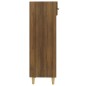 vidaXL Schuhschrank Braun Eichen-Optik 30x35x105 cm Holzwerkstoff vidaXL Schuhschrank Braun Eichen-Optik 30x35x105 cm Holzwerkstoff