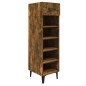 vidaXL Schuhschrank Räuchereiche 30x35x105 cm Holzwerkstoff vidaXL Schuhschrank Räuchereiche 30x35x105 cm Holzwerkstoff