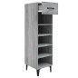 vidaXL Schuhschrank Grau Sonoma 30x35x105 cm Holzwerkstoff vidaXL Schuhschrank Grau Sonoma 30x35x105 cm Holzwerkstoff
