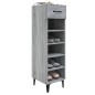 vidaXL Schuhschrank Grau Sonoma 30x35x105 cm Holzwerkstoff vidaXL Schuhschrank Grau Sonoma 30x35x105 cm Holzwerkstoff