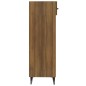 vidaXL Schuhschrank Braun Eichen-Optik 30x35x105 cm Holzwerkstoff vidaXL Schuhschrank Braun Eichen-Optik 30x35x105 cm Holzwerkstoff
