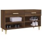 vidaXL Schuhschrank Braun Eichen-Optik 102x35x55 cm Holzwerkstoff vidaXL Schuhschrank Braun Eichen-Optik 102x35x55 cm Holzwerkstoff