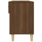 vidaXL Schuhschrank Braun Eichen-Optik 102x35x55 cm Holzwerkstoff vidaXL Schuhschrank Braun Eichen-Optik 102x35x55 cm Holzwerkstoff