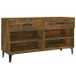 vidaXL Schuhschrank Räuchereiche 102x35x55 cm Holzwerkstoff vidaXL Schuhschrank Räuchereiche 102x35x55 cm Holzwerkstoff