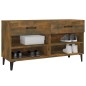 vidaXL Schuhschrank Räuchereiche 102x35x55 cm Holzwerkstoff vidaXL Schuhschrank Räuchereiche 102x35x55 cm Holzwerkstoff