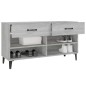 vidaXL Schuhschrank Grau Sonoma 102x35x55 cm Holzwerkstoff vidaXL Schuhschrank Grau Sonoma 102x35x55 cm Holzwerkstoff