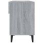 vidaXL Schuhschrank Grau Sonoma 102x35x55 cm Holzwerkstoff vidaXL Schuhschrank Grau Sonoma 102x35x55 cm Holzwerkstoff