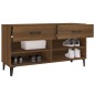 vidaXL Schuhschrank Braun Eichen-Optik 102x35x55 cm Holzwerkstoff vidaXL Schuhschrank Braun Eichen-Optik 102x35x55 cm Holzwerkstoff