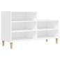 vidaXL Schuhregal Weiß 102x36x60 cm Holzwerkstoff vidaXL Schuhregal Weiß 102x36x60 cm Holzwerkstoff
