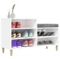 vidaXL Schuhregal Weiß 102x36x60 cm Holzwerkstoff vidaXL Schuhregal Weiß 102x36x60 cm Holzwerkstoff