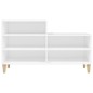 vidaXL Schuhregal Weiß 102x36x60 cm Holzwerkstoff vidaXL Schuhregal Weiß 102x36x60 cm Holzwerkstoff