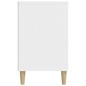 vidaXL Schuhregal Weiß 102x36x60 cm Holzwerkstoff vidaXL Schuhregal Weiß 102x36x60 cm Holzwerkstoff