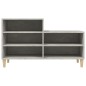 vidaXL Schuhregal Betongrau 102x36x60 cm Holzwerkstoff vidaXL Schuhregal Betongrau 102x36x60 cm Holzwerkstoff