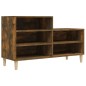vidaXL Schuhregal Räuchereiche 102x36x60 cm Holzwerkstoff vidaXL Schuhregal Räuchereiche 102x36x60 cm Holzwerkstoff