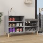 vidaXL Schuhregal Grau Sonoma 102x36x60 cm Holzwerkstoff vidaXL Schuhregal Grau Sonoma 102x36x60 cm Holzwerkstoff