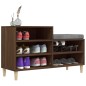 vidaXL Schuhregal Braun Eichen-Optik 102x36x60 cm Holzwerkstoff vidaXL Schuhregal Braun Eichen-Optik 102x36x60 cm Holzwerkstoff