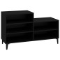 vidaXL Schuhregal Schwarz 102x36x60 cm Holzwerkstoff vidaXL Schuhregal Schwarz 102x36x60 cm Holzwerkstoff