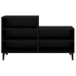 vidaXL Schuhregal Schwarz 102x36x60 cm Holzwerkstoff vidaXL Schuhregal Schwarz 102x36x60 cm Holzwerkstoff
