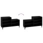 vidaXL Schuhregal Schwarz 102x36x60 cm Holzwerkstoff vidaXL Schuhregal Schwarz 102x36x60 cm Holzwerkstoff