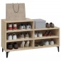 vidaXL Schuhregal Sonoma-Eiche 102x36x60 cm Holzwerkstoff vidaXL Schuhregal Sonoma-Eiche 102x36x60 cm Holzwerkstoff