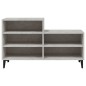 vidaXL Schuhregal Betongrau 102x36x60 cm Holzwerkstoff vidaXL Schuhregal Betongrau 102x36x60 cm Holzwerkstoff