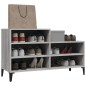 vidaXL Schuhregal Grau Sonoma 102x36x60 cm Holzwerkstoff vidaXL Schuhregal Grau Sonoma 102x36x60 cm Holzwerkstoff