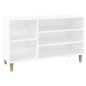 vidaXL Schuhregal Weiß 102x36x60 cm Holzwerkstoff vidaXL Schuhregal Weiß 102x36x60 cm Holzwerkstoff