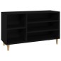 vidaXL Schuhregal Schwarz 102x36x60 cm Holzwerkstoff vidaXL Schuhregal Schwarz 102x36x60 cm Holzwerkstoff