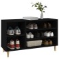 vidaXL Schuhregal Schwarz 102x36x60 cm Holzwerkstoff vidaXL Schuhregal Schwarz 102x36x60 cm Holzwerkstoff