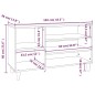 vidaXL Schuhregal Schwarz 102x36x60 cm Holzwerkstoff vidaXL Schuhregal Schwarz 102x36x60 cm Holzwerkstoff