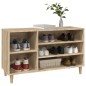 vidaXL Schuhregal Sonoma-Eiche 102x36x60 cm Holzwerkstoff vidaXL Schuhregal Sonoma-Eiche 102x36x60 cm Holzwerkstoff
