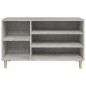 vidaXL Schuhregal Betongrau 102x36x60 cm Holzwerkstoff vidaXL Schuhregal Betongrau 102x36x60 cm Holzwerkstoff