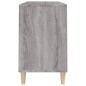 vidaXL Schuhregal Grau Sonoma 102x36x60 cm Holzwerkstoff vidaXL Schuhregal Grau Sonoma 102x36x60 cm Holzwerkstoff