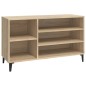vidaXL Schuhregal Sonoma-Eiche 102x36x60 cm Holzwerkstoff vidaXL Schuhregal Sonoma-Eiche 102x36x60 cm Holzwerkstoff
