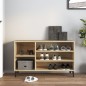 vidaXL Schuhregal Sonoma-Eiche 102x36x60 cm Holzwerkstoff vidaXL Schuhregal Sonoma-Eiche 102x36x60 cm Holzwerkstoff