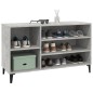 vidaXL Schuhregal Betongrau 102x36x60 cm Holzwerkstoff vidaXL Schuhregal Betongrau 102x36x60 cm Holzwerkstoff
