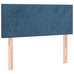 vidaXL Kopfteil Dunkelblau 90x5x78/88 cm Samt