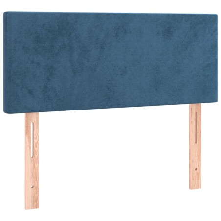 vidaXL Kopfteil Dunkelblau 90x5x78/88 cm Samt