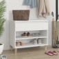 vidaXL Schuhregal Weiß 70x36x60 cm Holzwerkstoff vidaXL Schuhregal Weiß 70x36x60 cm Holzwerkstoff