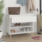 vidaXL Schuhregal Weiß 70x36x60 cm Holzwerkstoff vidaXL Schuhregal Weiß 70x36x60 cm Holzwerkstoff