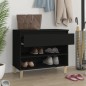 vidaXL Schuhregal Schwarz 70x36x60 cm Holzwerkstoff vidaXL Schuhregal Schwarz 70x36x60 cm Holzwerkstoff