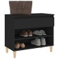 vidaXL Schuhregal Schwarz 70x36x60 cm Holzwerkstoff vidaXL Schuhregal Schwarz 70x36x60 cm Holzwerkstoff