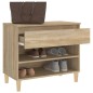 vidaXL Schuhregal Sonoma-Eiche 70x36x60 cm Holzwerkstoff vidaXL Schuhregal Sonoma-Eiche 70x36x60 cm Holzwerkstoff