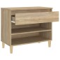 vidaXL Schuhregal Sonoma-Eiche 70x36x60 cm Holzwerkstoff vidaXL Schuhregal Sonoma-Eiche 70x36x60 cm Holzwerkstoff